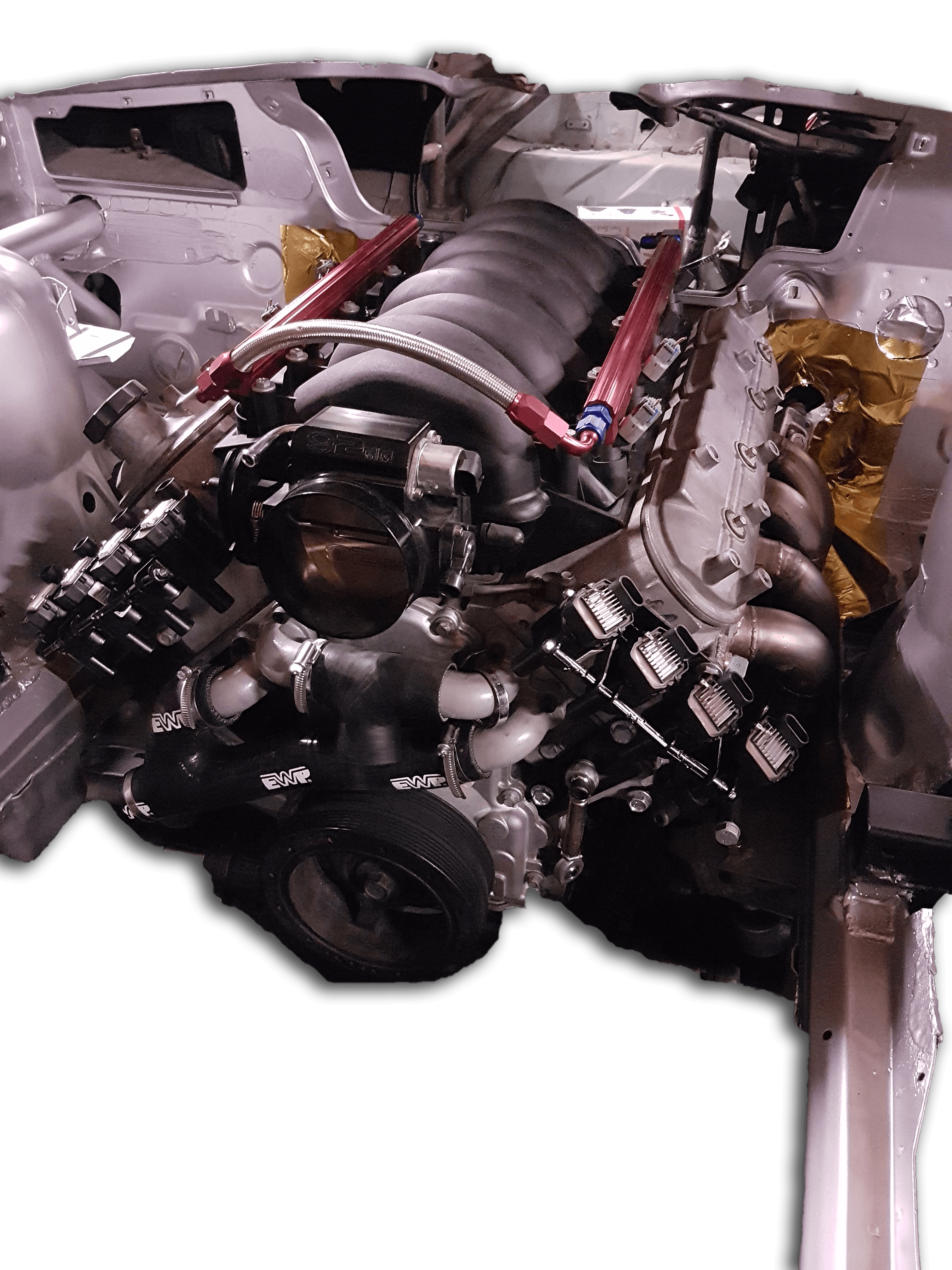 LS3 Equal-Volume Long-Tube Header detail 2