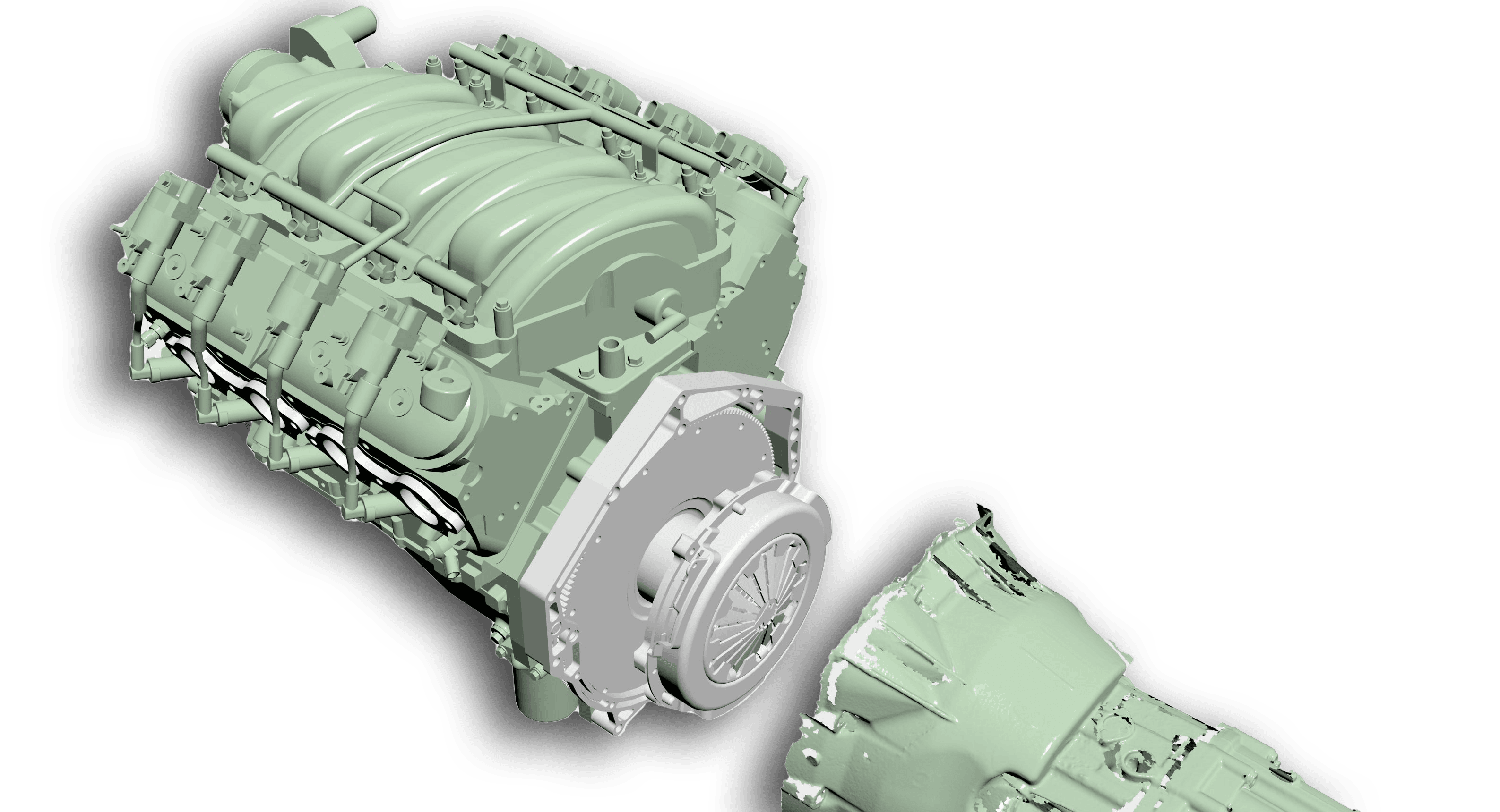 Adaptor cutie de viteze LS3-BMW detail 3