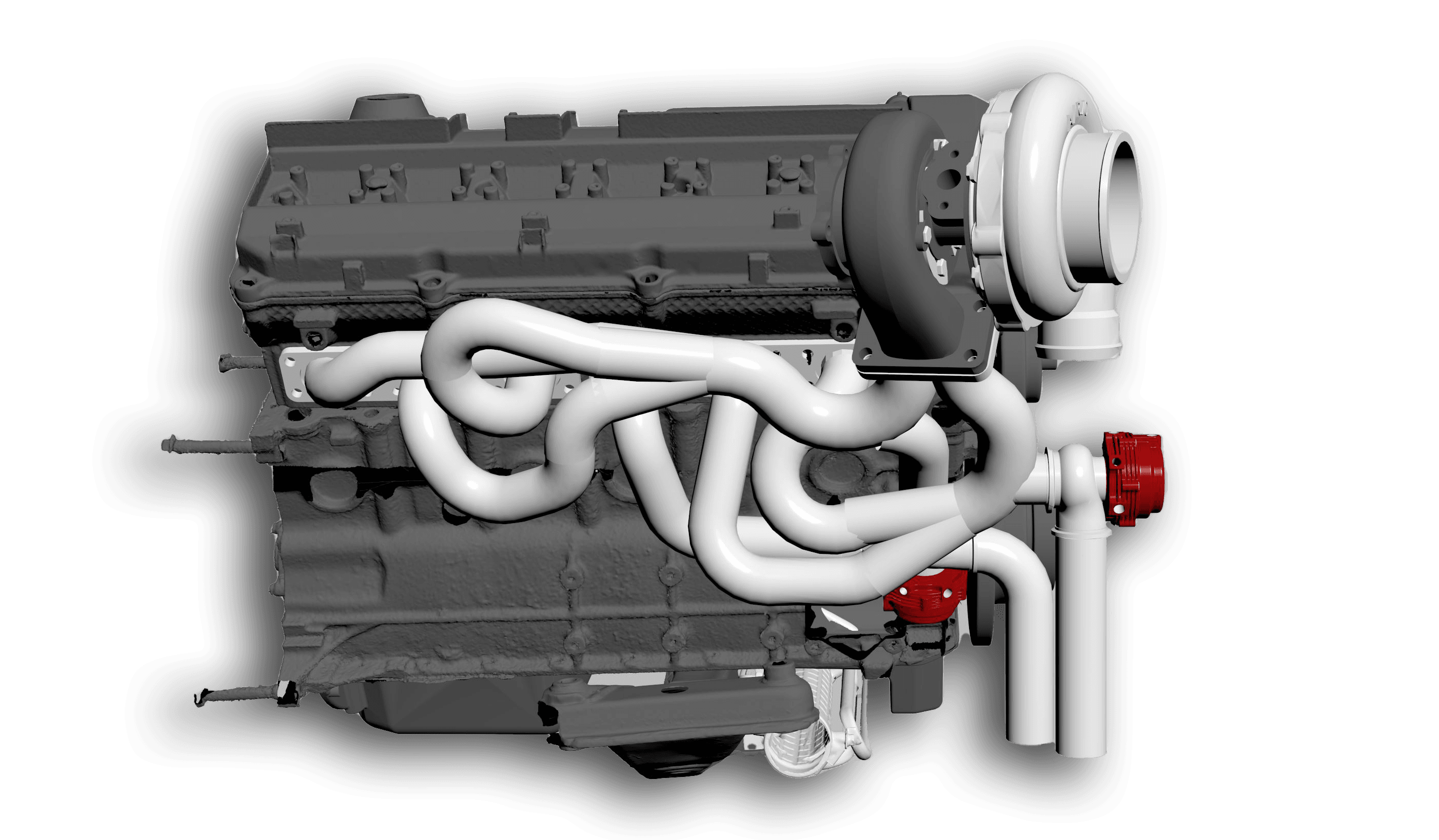 Proiectare galerie single-turbo detail 4